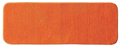 Obrázek produktu pro Protiskuzná, omyvatelná podložka do koupelny, oranžová, 45 x 120 cm