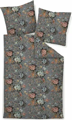 Produktbild von Janine Design Interlock-Jersey Bettwäsche-Garnitur CARMEN S 55072 Farbe monderz korallgold-06 Größe 155x220 + 80x80cm