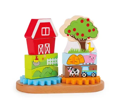 Produktbild von Small Foot 10051 Steckspiel Bauernhof, bunt (1 Stück)