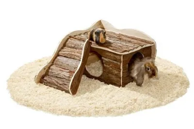 Produktbild von Karlie Wonderland Trapper - Nagetierhäuser - Holz - Natur - 40x50x25 cm