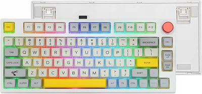 Produktbild von EPOMAKER TH80 Pro Mechanische Tastatur 75% RGB Bluetooth/2.4GHz