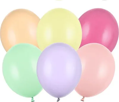Immagine prodotto di Palloncini Strong 23cm, Mix pastello (1 confezione / 50 pezzi)