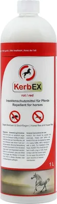 Zdjęcie produktu dla KerbEX środek odstraszający owady czerwony z czosnkiem 1L, rozmiar:1L