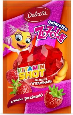 Zdjęcie produktu dla Del Galar Zozoole o smaku poziomkowym 70 g