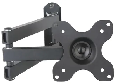 Produktbild von TV Wandhalterung für 10-32 Zoll LED LCD OLED Fernseher - Ausziehbar Schwenkbar Neigbar - VESA 75 100 schwarz Modell: S62K