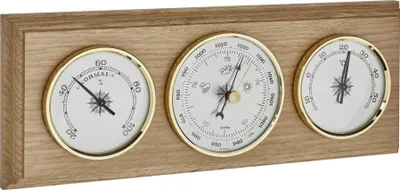 Produktbild von TFA 20.1001 Analoge Wetterstation aus Eiche