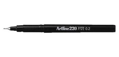 Produktbild von Artline - Fineliner 220 rund superfein blau | 12 Stück