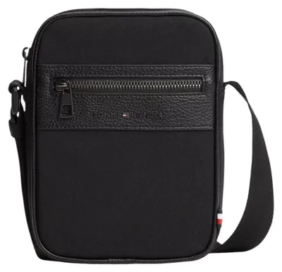 Produktbild von Tommy Hilfiger TH REPREVE MINI REPORTER Herren Tasche Schwarz : Größe - UNICA Größe: UNICA
