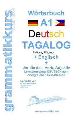 Produktbild von Wörterbuch Deutsch - Tagalog - Englisch A1