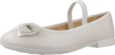 Produktbild von GEOX PLIE Damen Ballerinas Weiß