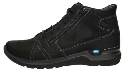 Productafbeelding van Wolky Why Veterschoenen Hoog - zwart - Maat 39