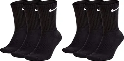 Produktbild von 6 Paar Nike Herren Damen Socken SX7664 - Farbe: schwarz - Größe: 34-38