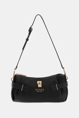 Produktbild von Guess Yesba Mini Schultertasche Schwarz 14 x 22 x 10
