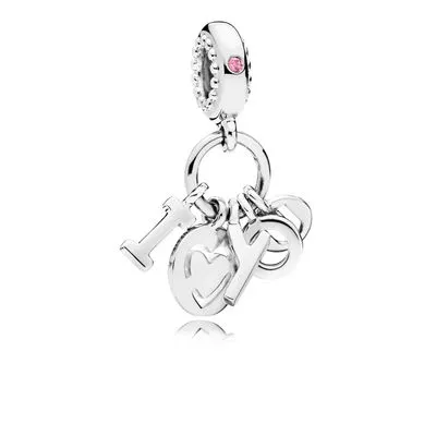 Immagine prodotto di Pandora 796596FPC Ciondolo Charm Ti Amo Argento