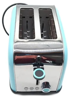 Produktbild von Cecotec Tostapane verticale Toastin' time 850 Blue Potenza 850W Doppia fessura Energieeffizient