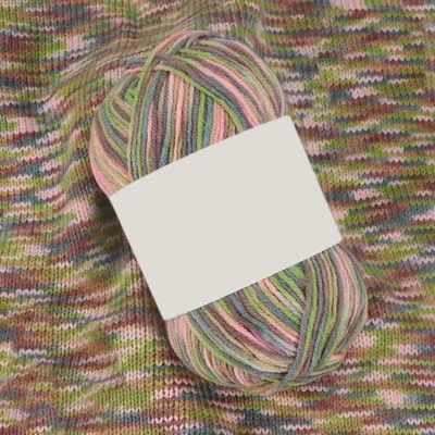 Produktbild von Handstrickgarn Häkelgarn Farbverlauf Acrylgarn 2 x 50 g Rosa