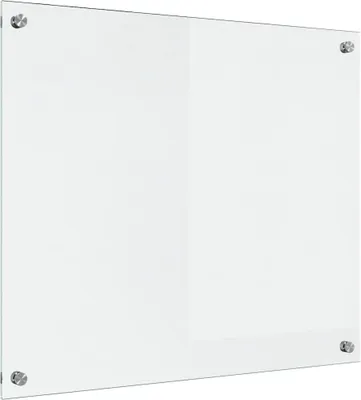 Produktbild von vidaXL Küchenrückwand Transparent 70 x 60 cm Gehärtetes Glas