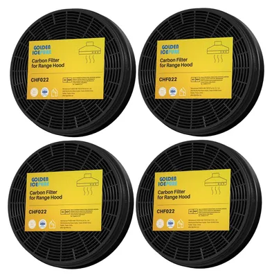 Image de Filtre à charbon actif pour hotte aspirante, kit de remplacement