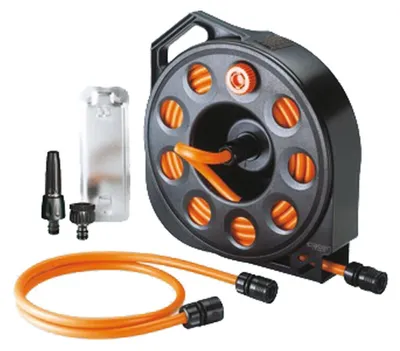 Productafbeelding van Slanghaspel voor irrigatieslangen, 15 meter, Ø 1/2", Aquapass, Claber