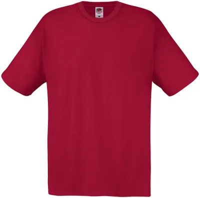 Produktbild von Fruit of the Loom 61-082-0 | Original Herren T-Shirt - Farbe: Brick Red - Größe: XL