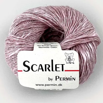 Produktbild von Scarlet by Permin – Nachhaltiges Sommergarn aus Leinen, Baumwolle & ECOVERO™ (28 blassrosa)