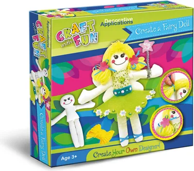 Produktbild von Filz-Bastelset mit umfangreichem Zubehör inklusive Garn und Plastiknadel