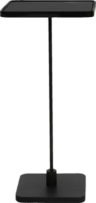 Produktbild von Clayre & Eef Beistelltisch 32x32x69 cm Schwarz Eisen Quadrat