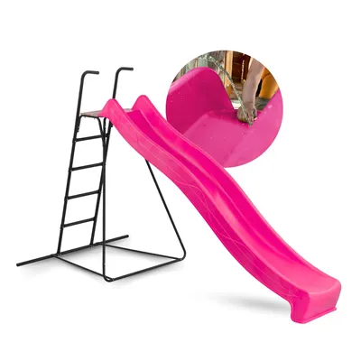 Produktbild von Spielturmking Rutsche WATERSLIDE 2,90 m mit Leiter - Pink 32402-55