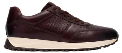 Obrázok produktu pre Clarks – pánske tenisky „Radwell Tie“, kožené, bez podpätku GT18892 (46 EU) (hnedé)