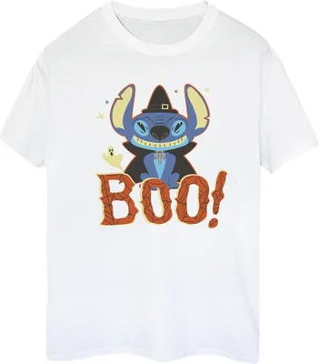 Produktbild von Disney - "Boo!" T-Shirt für Damen BI30491 (5XL) (Weiß)