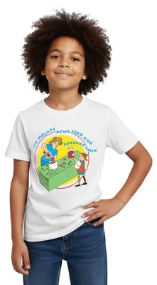 Produktbild von Spreadshirt Pippi Langstrumpf Kauft Bonbons Zitat Kinder T-Shirt, 110/116 (5-6 Jahre), Weiß