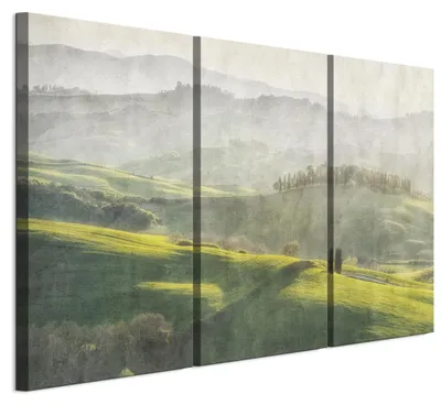 Produktbild von LUMASOUL Wandbilder 3er Set für Wohnzimmer 90x60 cm3-teiliges Leinwandbild für Schlafzimmer Flur Büro und Küche