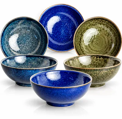 Produktbild von Japanische Ramen Schalen – Udon & Soba Bowls aus Porzellan, 21,5 cm