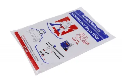 Produktbild von Abdeckfolie Universal zum Schutz von Oberflächen und Möbeln 4x5m, 0,007mm