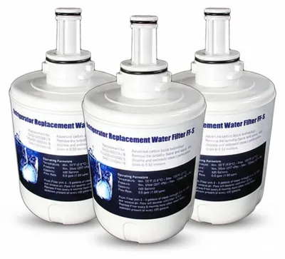 Produktbild von Wasserfilter FF-S kompatibel zu Samsung Filter DA29-00003B/A 3er Set