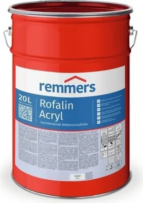 Produktbild von Remmers Rofalin Acryl - Farbe: weiß - Gebinde: 20 Liter