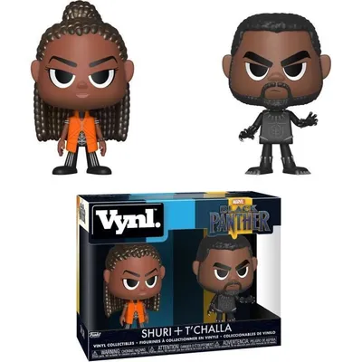 Immagine prodotto di Marvel Black Panther - Shuri + T' Challa - Figure Funko Vynl