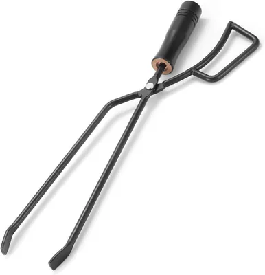 Produktbild von Kamiszange, Feuerzange mit Holzgriff, für Kamin