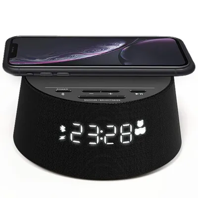 Produktbild von Wecker mit kabellosem Ladegerät Philips TAPR702/12 FM Bluetooth Schwarz