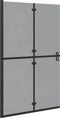 Obrázek produktu pro vidaXL Sprchová zástěna Walk-in černá 120 x 6,5 x 190 cm