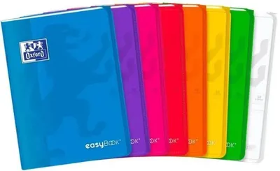 Immagine prodotto di Quaderno A5/60 pagine, righe PP, Eeasybook mix (8 pezzi) - Oxford