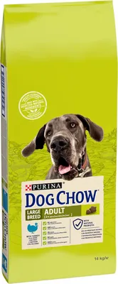 Zdjęcie produktu dla Purina DOG CHOW Large Breed Adult, Dorosły, Indyk, 14 kg