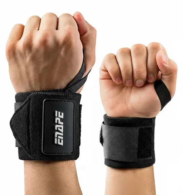 Productafbeelding van Polsbandages voor Krachttraining en Workouts met Klittenbandsluiting