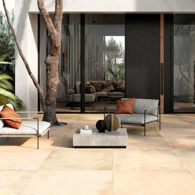 Immagine prodotto di CASA39 Gres porcellanato effetto pietra Beige 100x100 cm La Fabbrica Ava