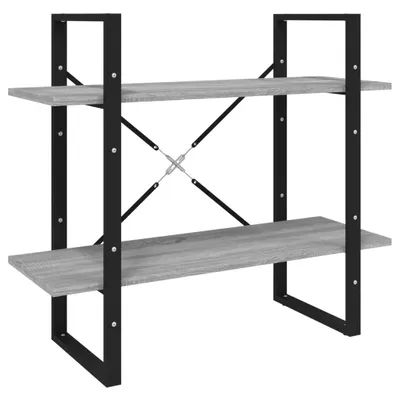 Zdjęcie produktu dla VidaXL 821313, Szary, Dąb, Metal, Drewno, 800 mm, 300 mm, 700 mm