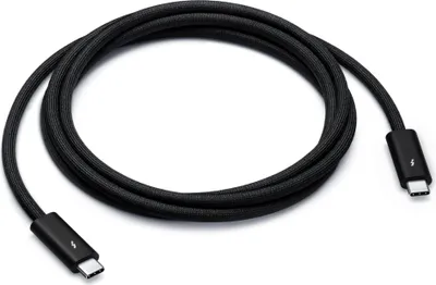 Produktbild von Apple MW5J3ZM/A Thunderbolt-Kabel 1,8 m 40 Gbit/s Schwarz