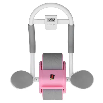 Obrázok produktu pre Brucho Roller Wheel s lakťovou opierkou, automatické odrazové brucho Wheel, dvojité koleso Abdominal Roller, brušné cvičenie Roller, Roller Wheel Core cvičenie zariadenia, brušné cvičenie Roller lakťová opierka