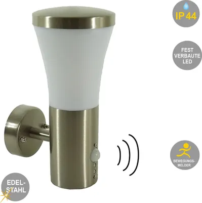 Produktbild von LED Außen-Wandleuchte "Hanau" mit Bewegungsmelder