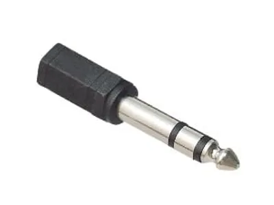 Produktbild von Klinkenst. Stereo 6,3mm / Klinkenbuchse mono 3,5mm