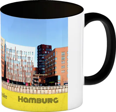Produktbild von streetline Hamburg Überseeallee Tasse